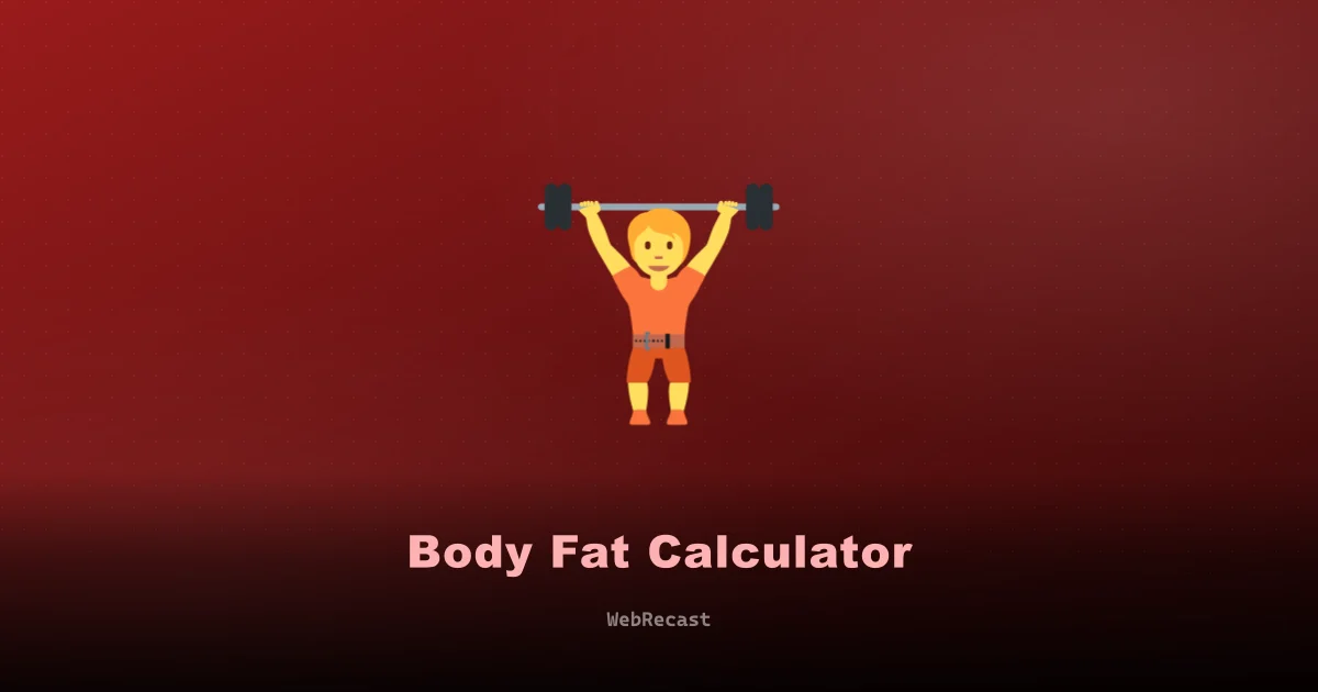 Body Fat Calculator preview