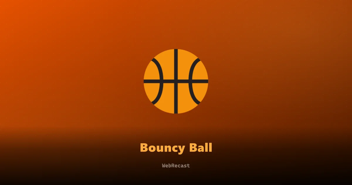 Bouncy Ball preview