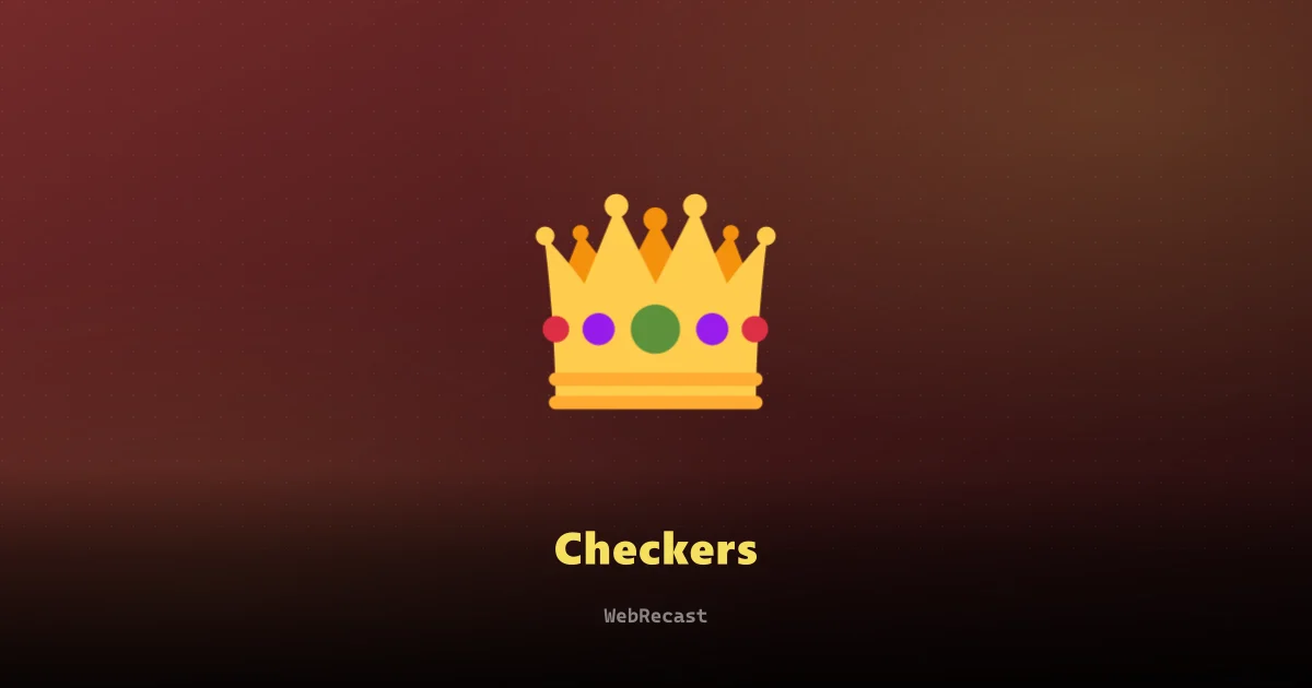 Checkers preview