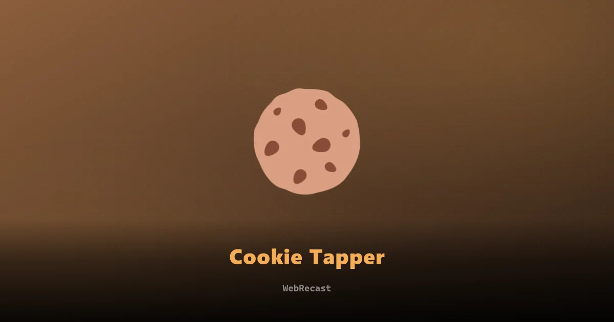 Cookie Tapper preview