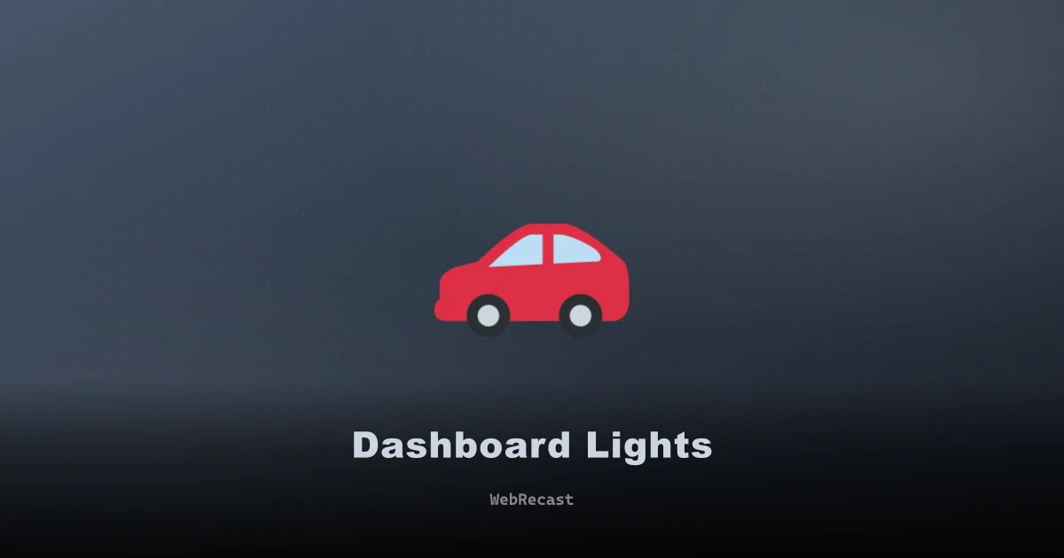 Dashboard Lights preview