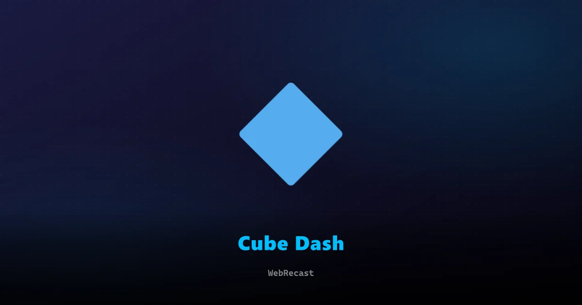 Cube Dash preview