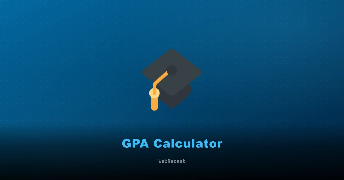 GPA Calculator preview