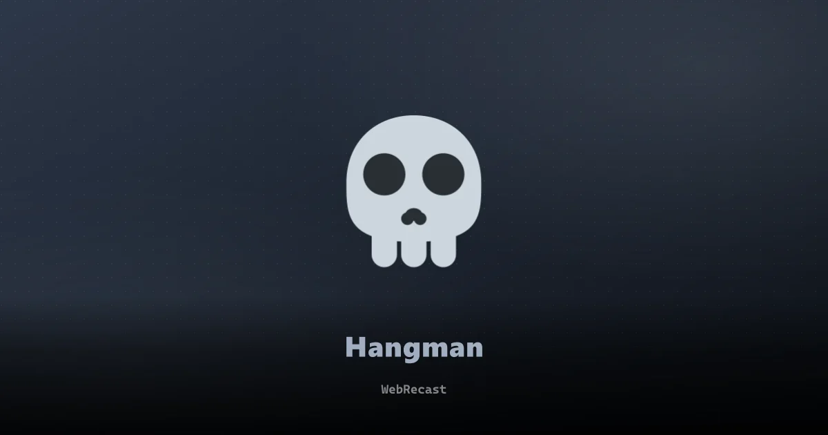 Hangman preview
