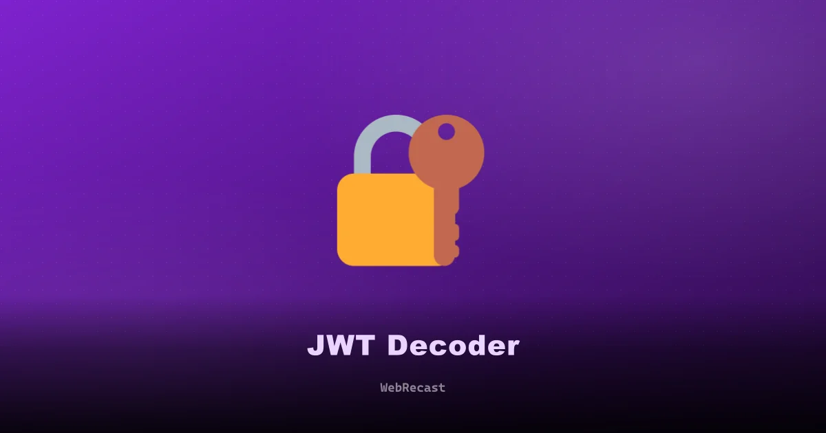 JWT Decoder preview