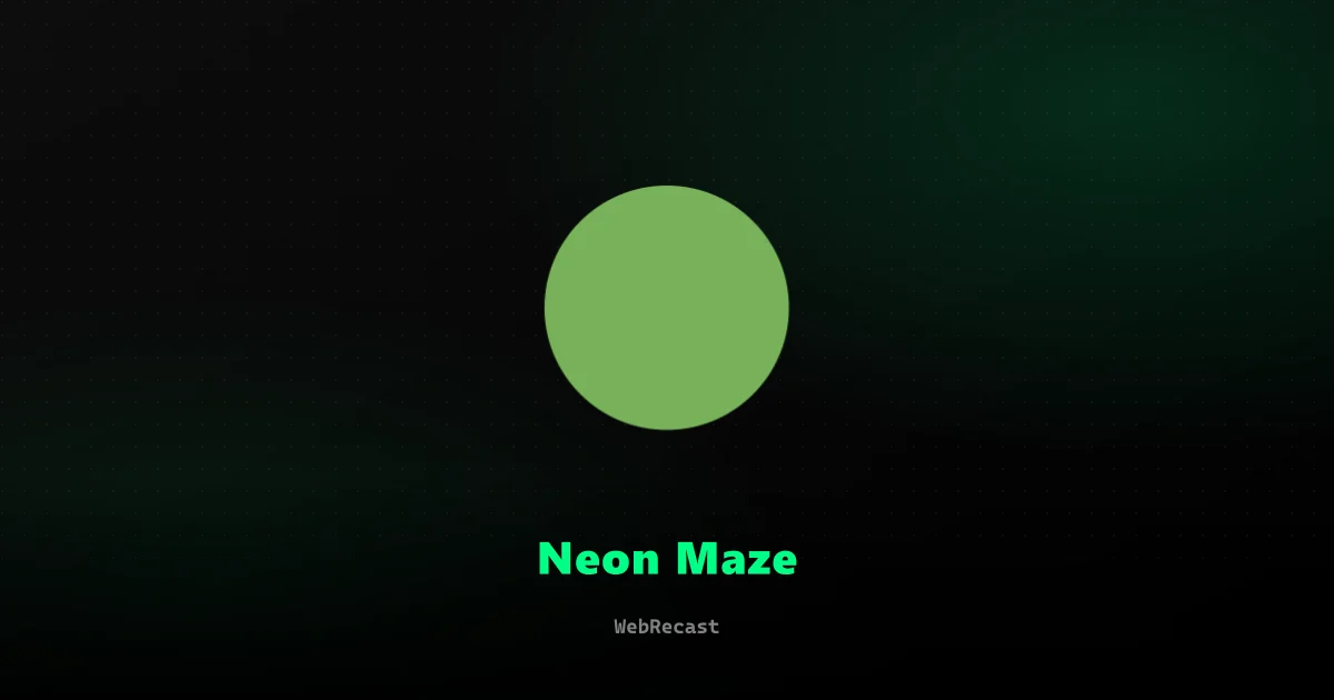 Neon Maze preview