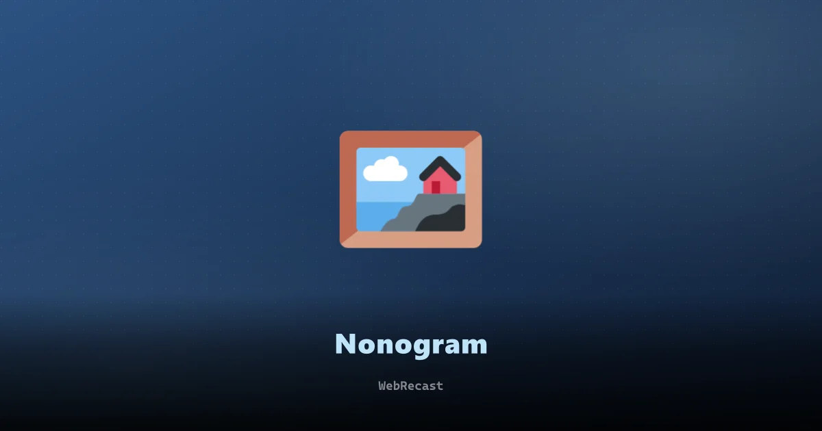 Nonogram preview