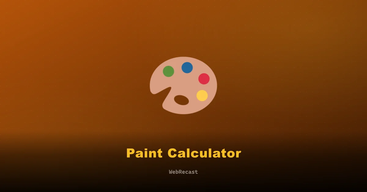 Paint Calculator preview