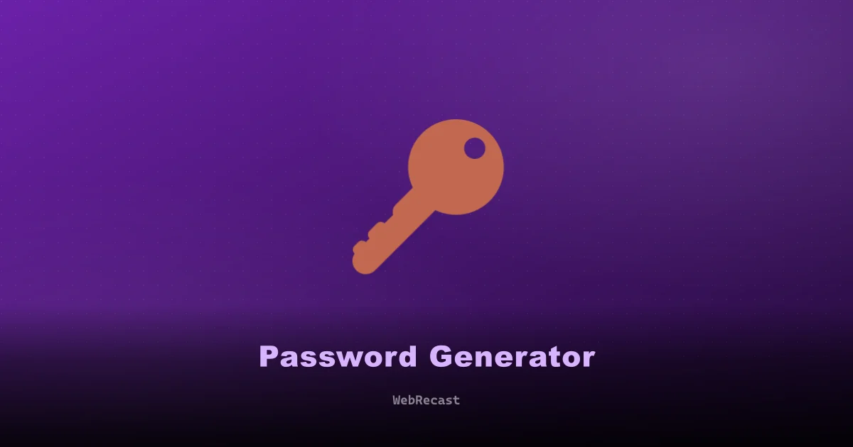 Password Generator preview