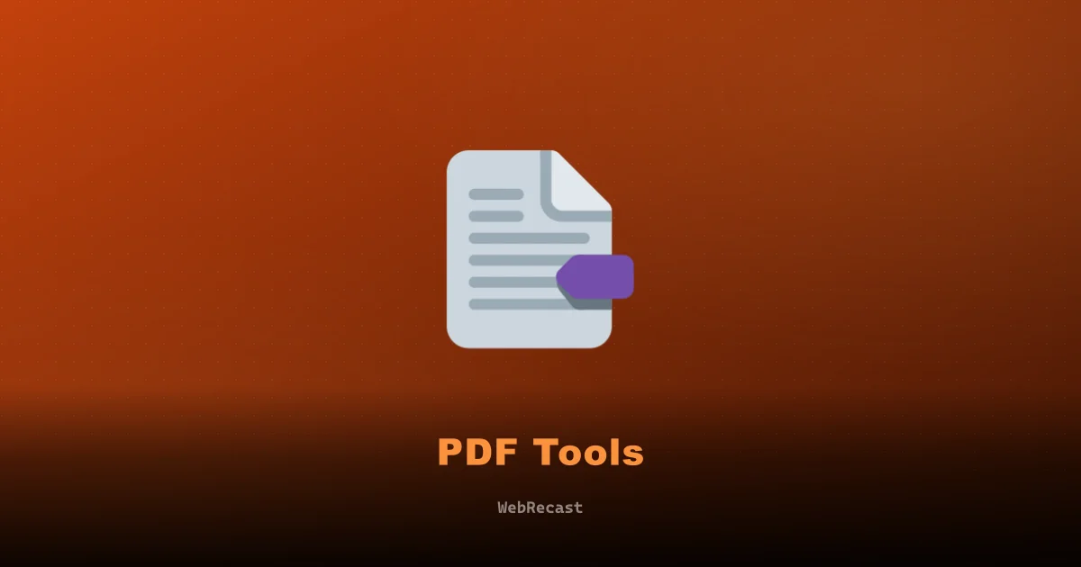PDF Tools preview