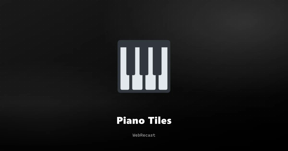 Piano Tiles preview