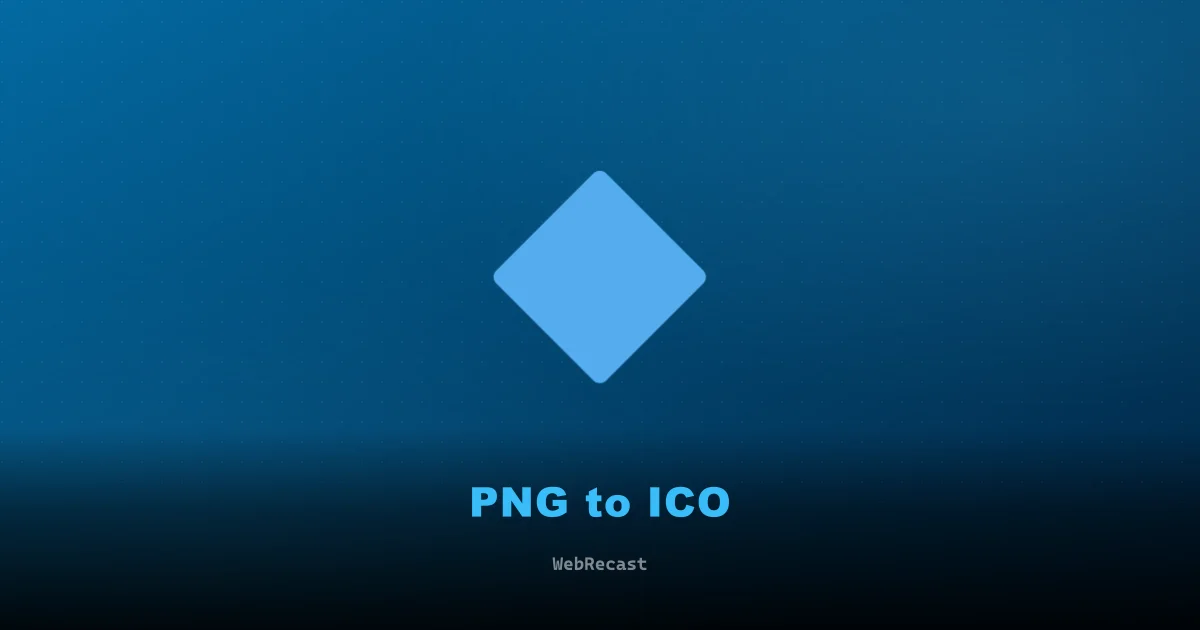 PNG to ICO preview