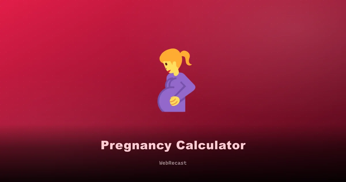 Pregnancy Calculator preview
