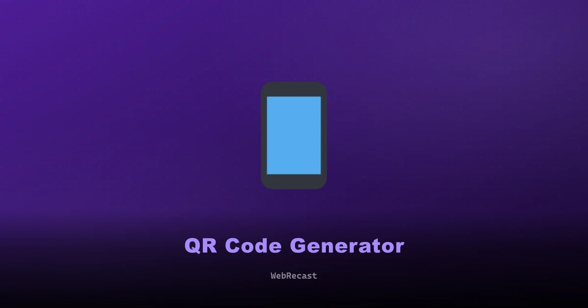 QR Code preview