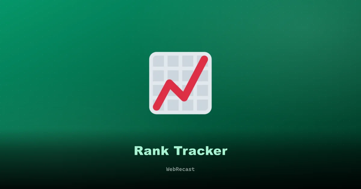 Rank Tracker preview