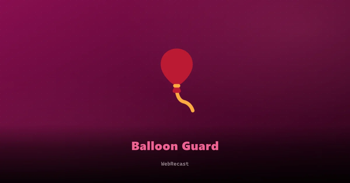 Balloon Guard preview