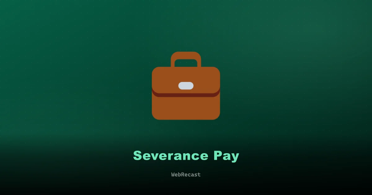 Severance Pay preview