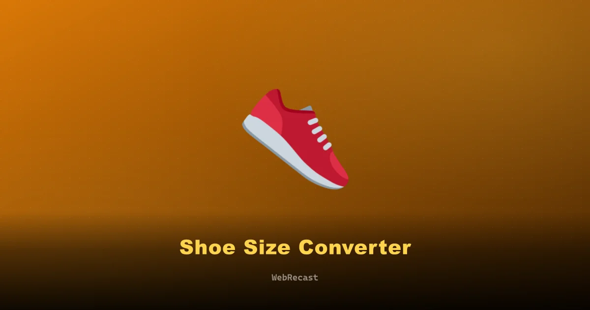 Shoe Size Converter preview