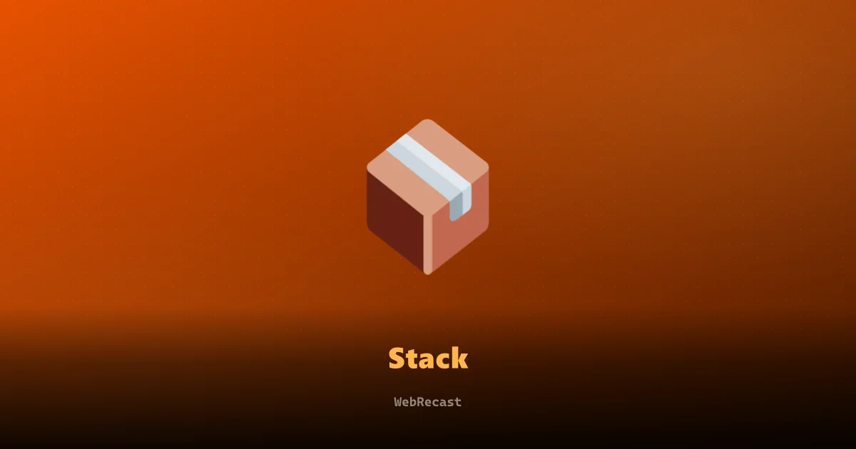Stack preview