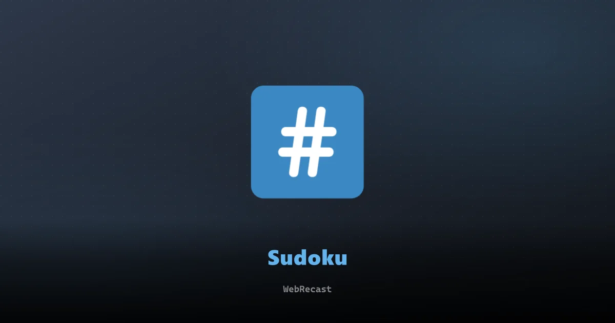 Sudoku preview