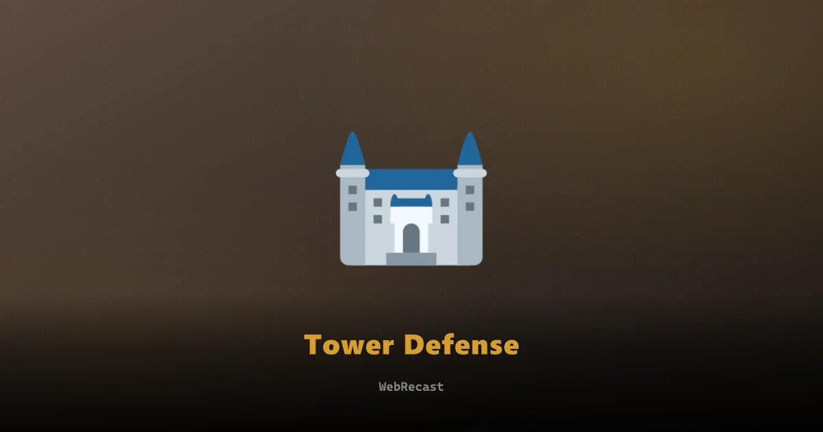 Tower Defense preview