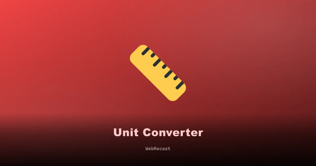 Unit Converter preview