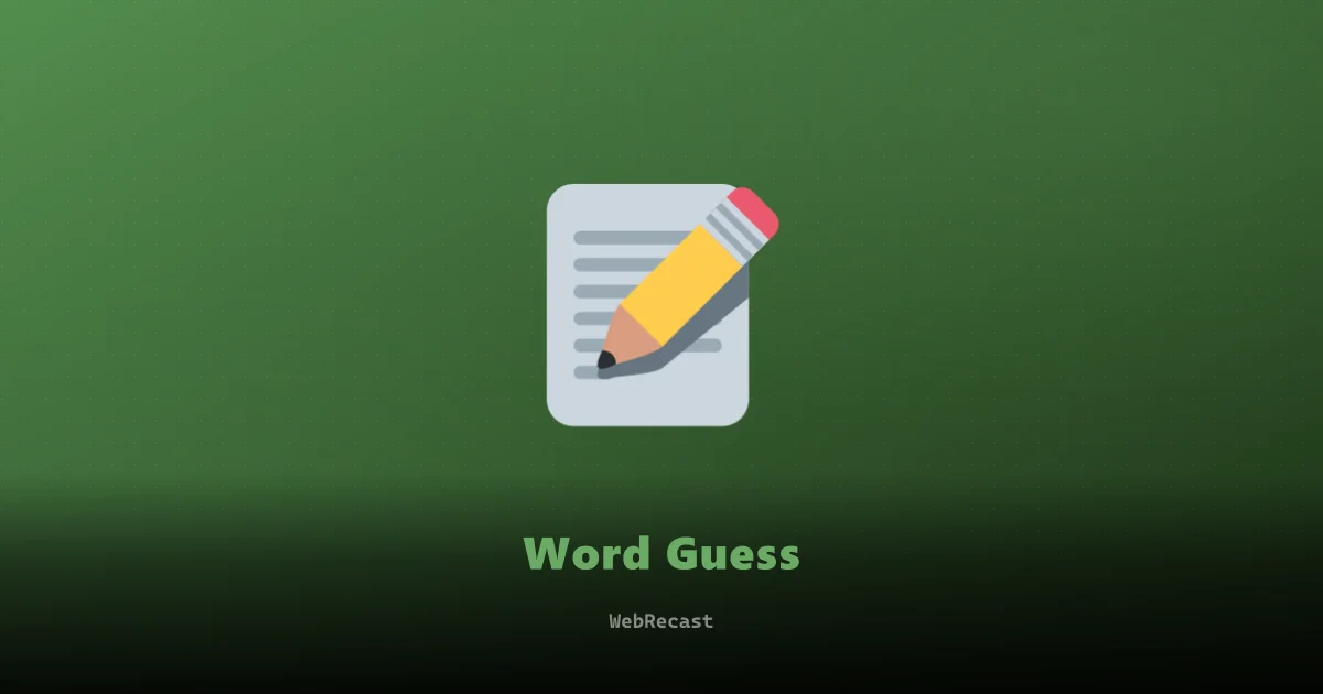 Word Guess preview